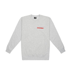 Ash Grey Logo Crewneck