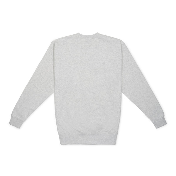 Ash Grey Logo Crewneck