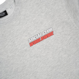 Ash Grey Logo Crewneck