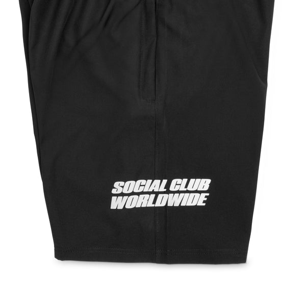 Social 'Sport' Club 3M Logo Micro Stretch Shorts