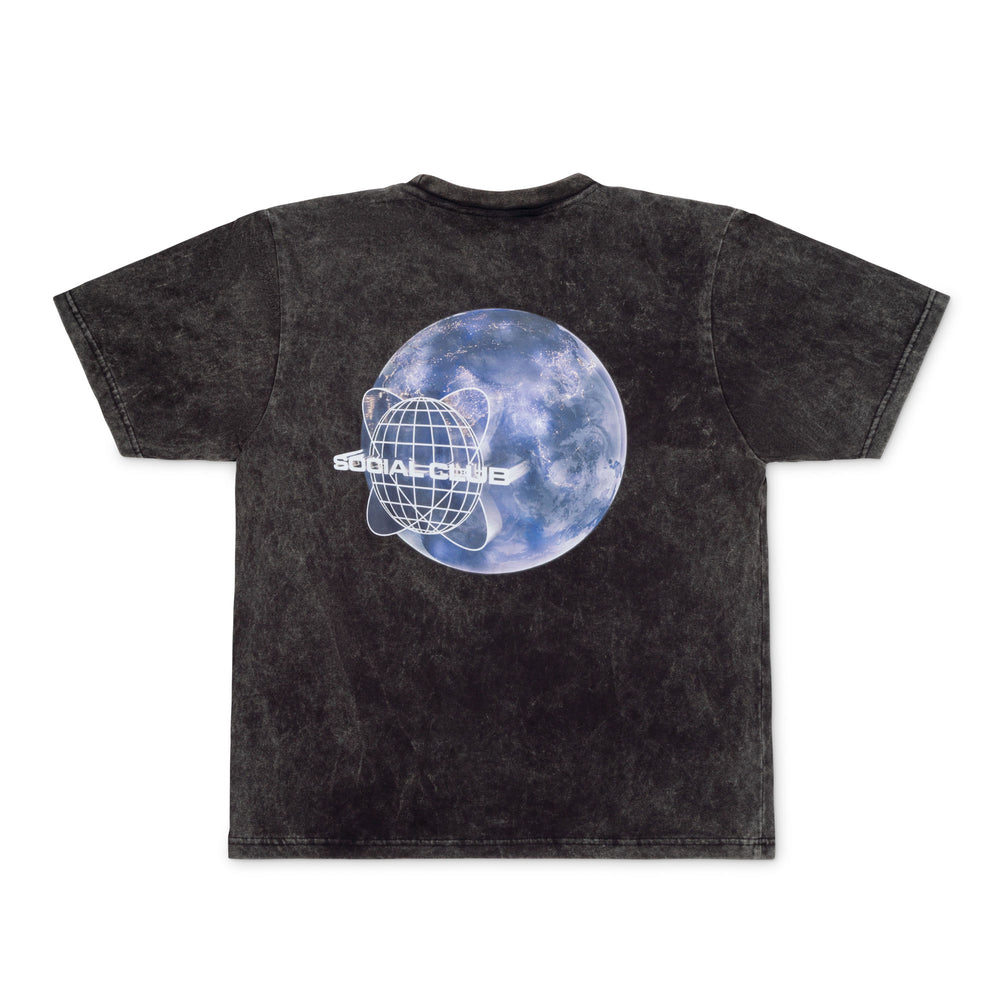 'Social Club Worldwide' Vintage Wash T-Shirt